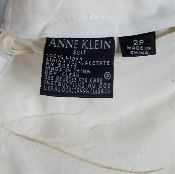 Linen pants-Anne Klein - Picture 4 of 4